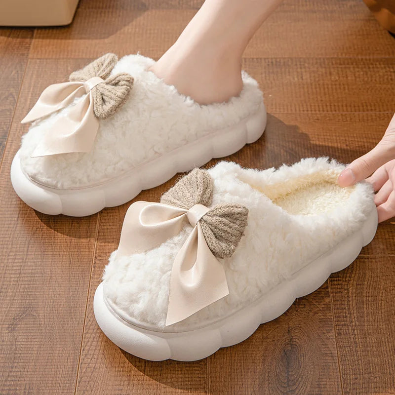 FluffyBow Slippers