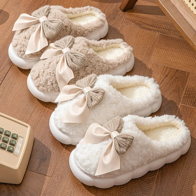 FluffyBow Slippers